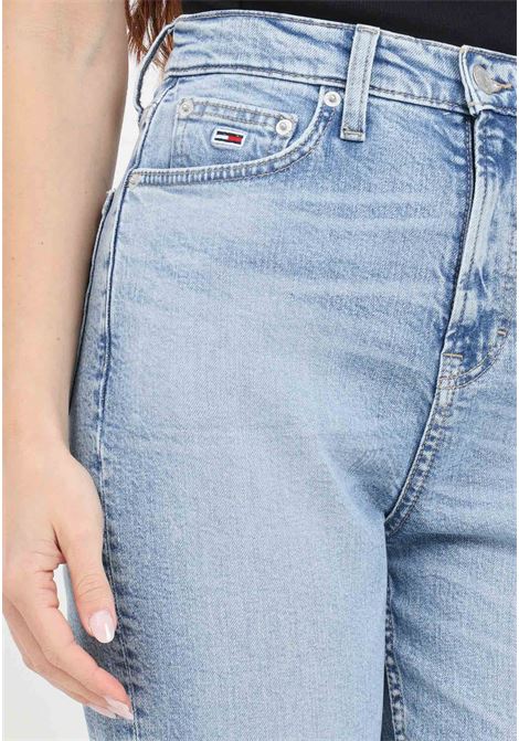 Women's ultra high slim mom jean denim jeans TOMMY JEANS | DW0DW172751AB1AB